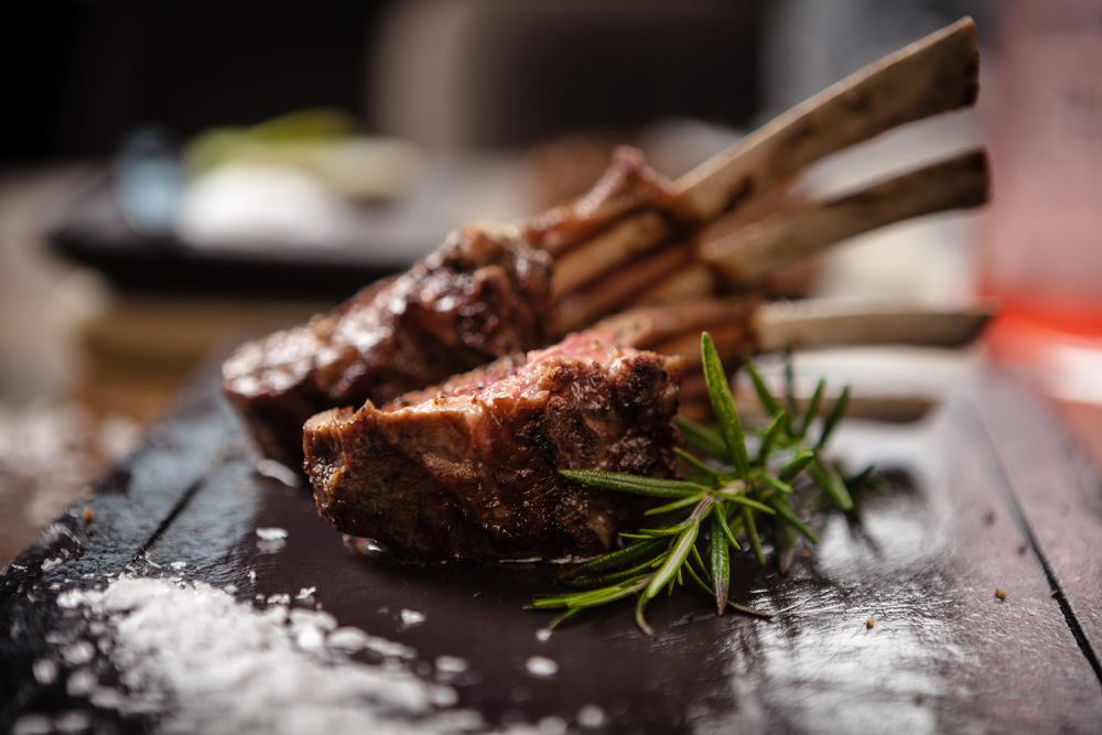 Grilled Lamb Chops With Rosemary