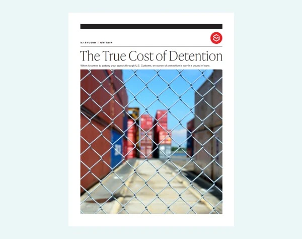 true cost detainment header