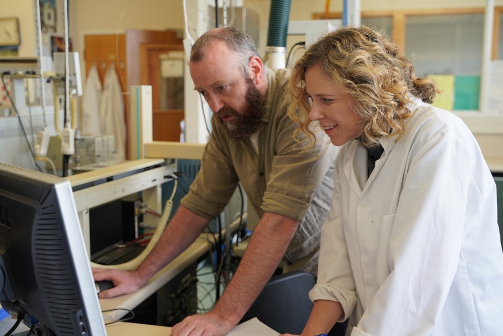 scientists in the lab